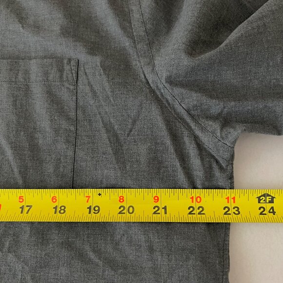 J.Crew Men's Gray Button-Up Long Sleeve Shirt Size XL Classic Fit 100% Cotton - Picture 9 of 10